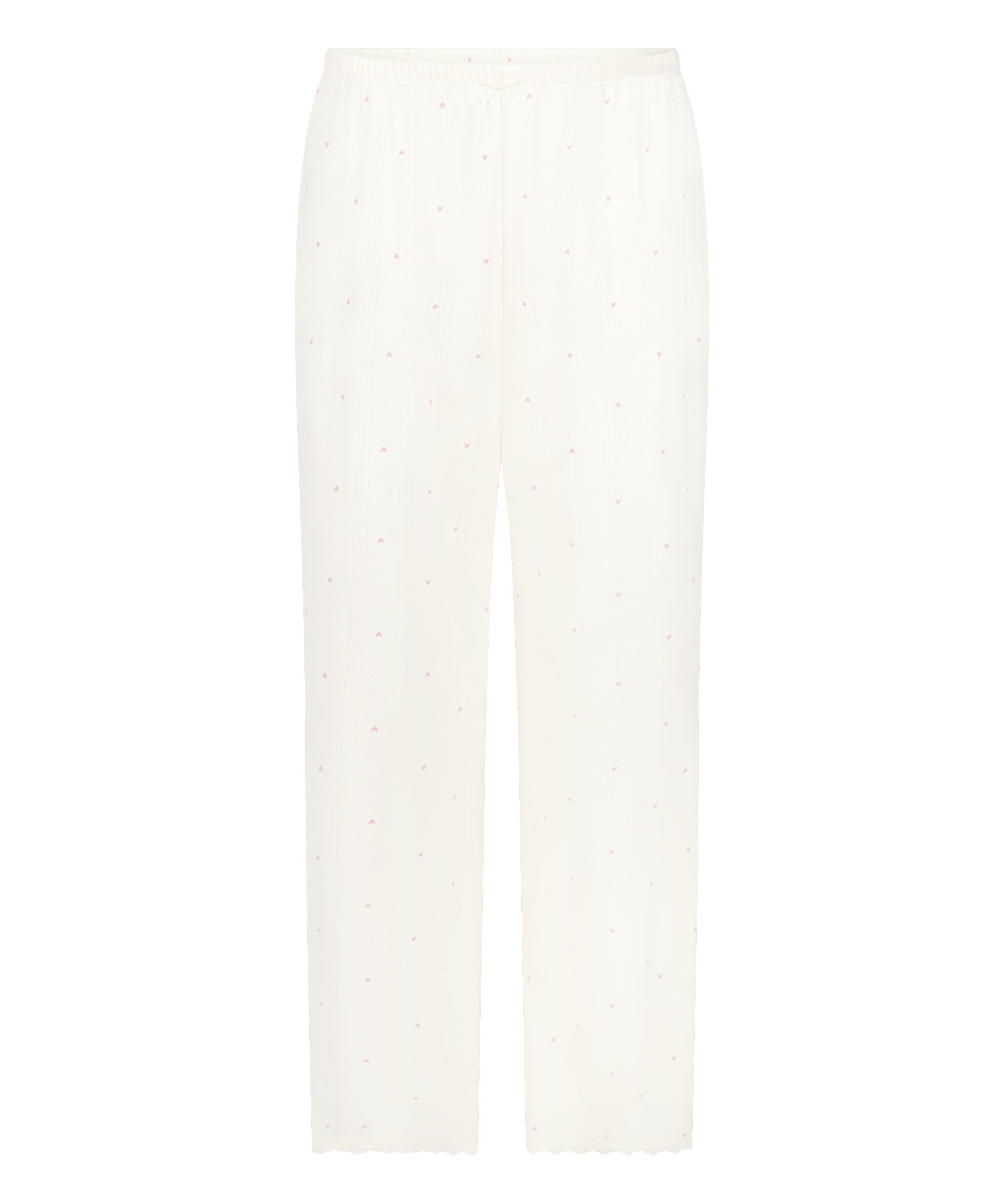 Pointelle Pant, White, main