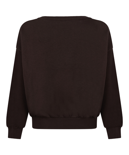 Boatneck Sweater Audrey, Brown