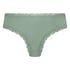V-shaped Brazilian knickers mesh, Green