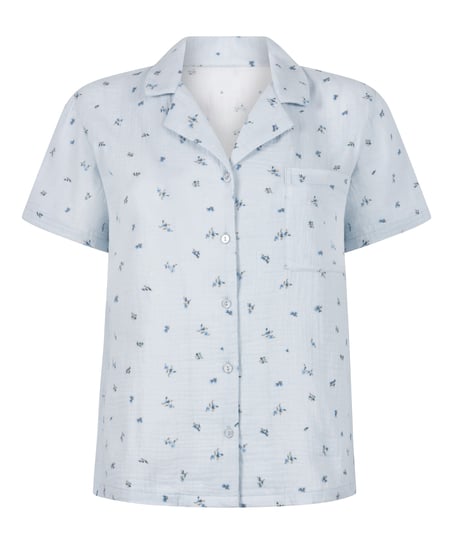 Muslin Jacket, Blue