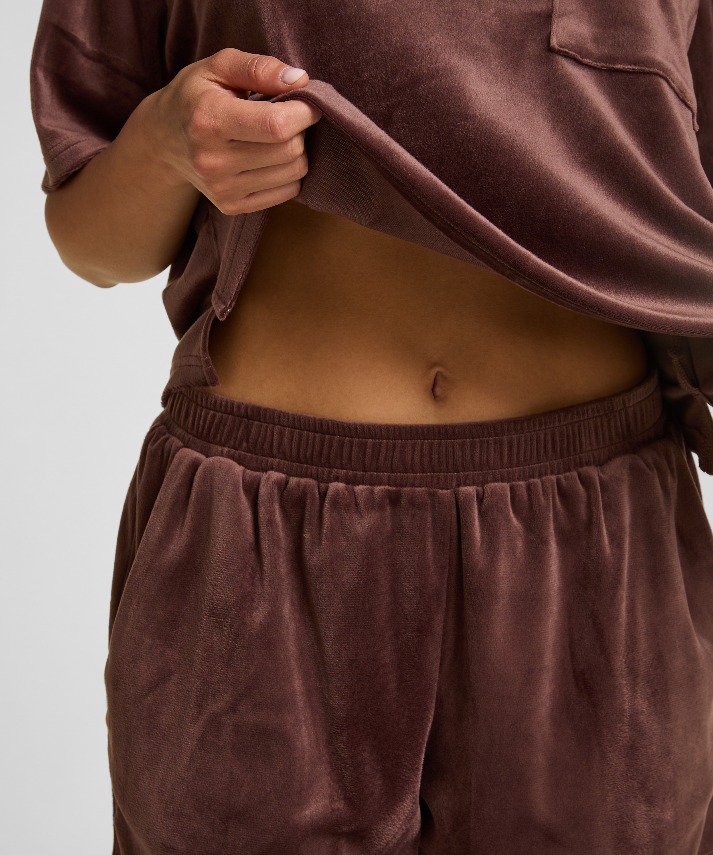 Velvet Pocket shorts, Green, main