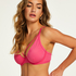 Ibiza non-padded underwired bikini top, Pink