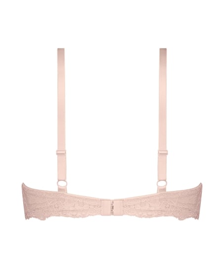 Marine Padded Push-Up Underwired Bra, Pink