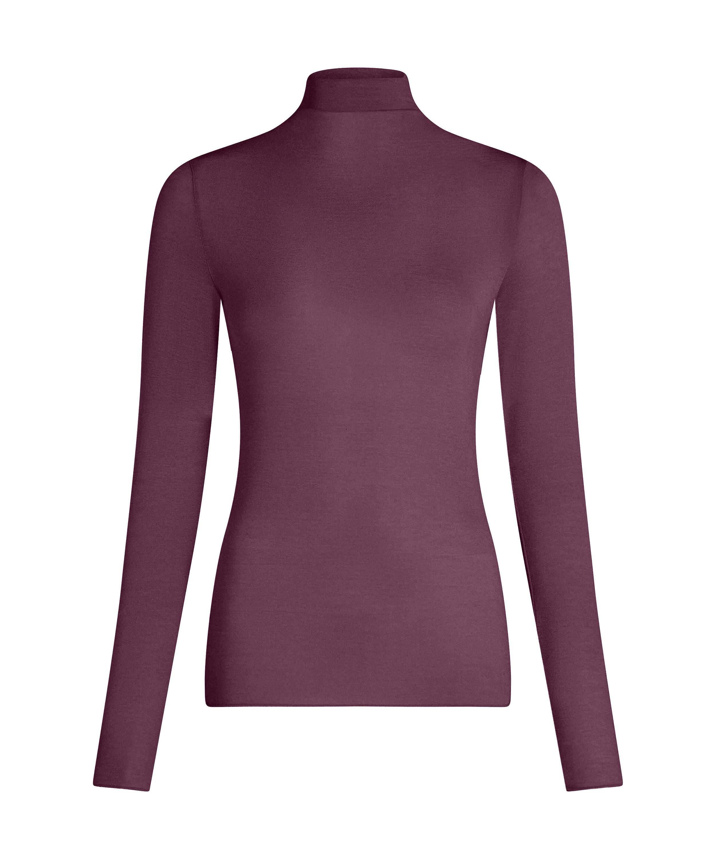 super soft Turtleneck shirt with Cashmere, Purple