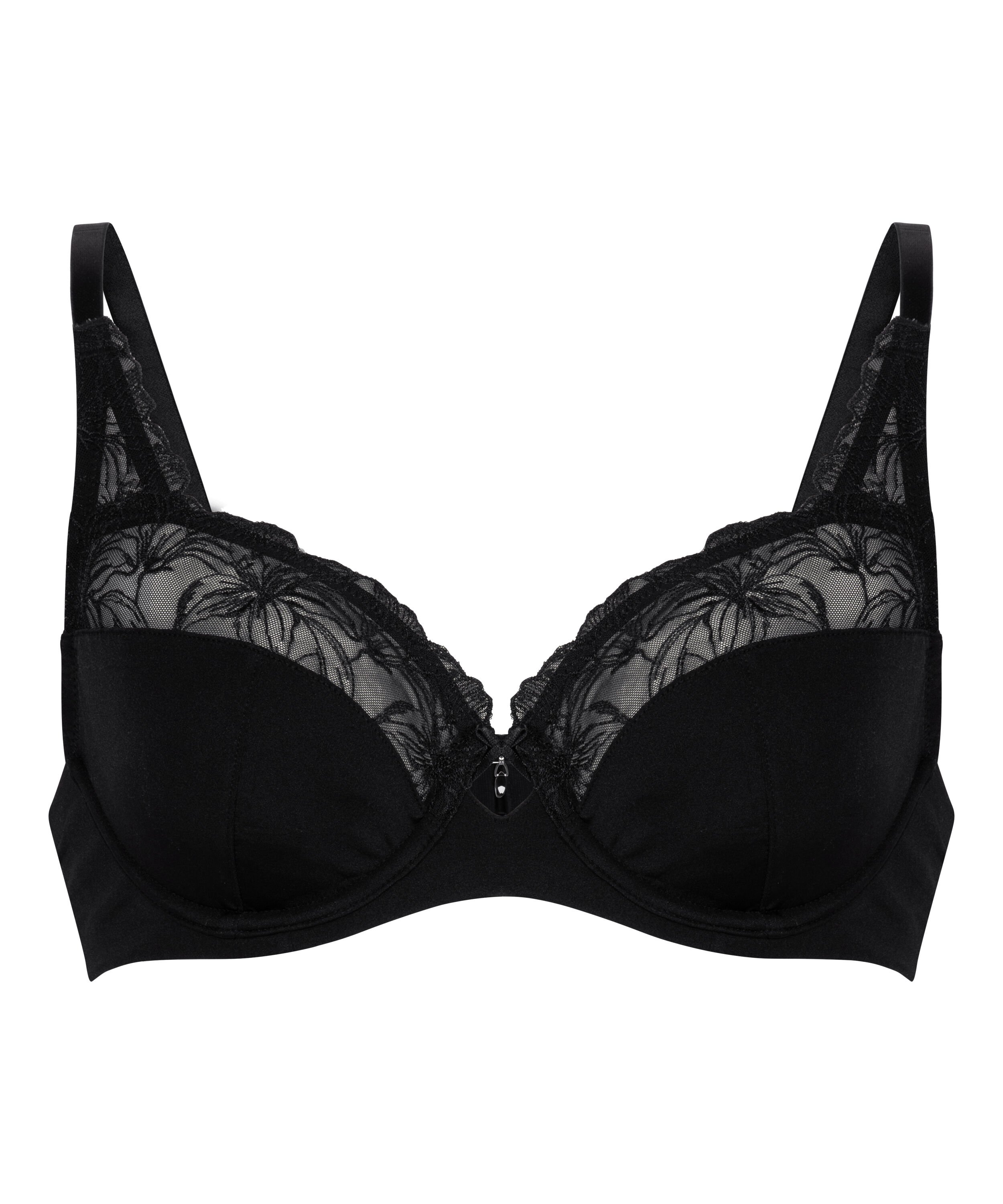 Lily Non-padded Underwired Bra, Black