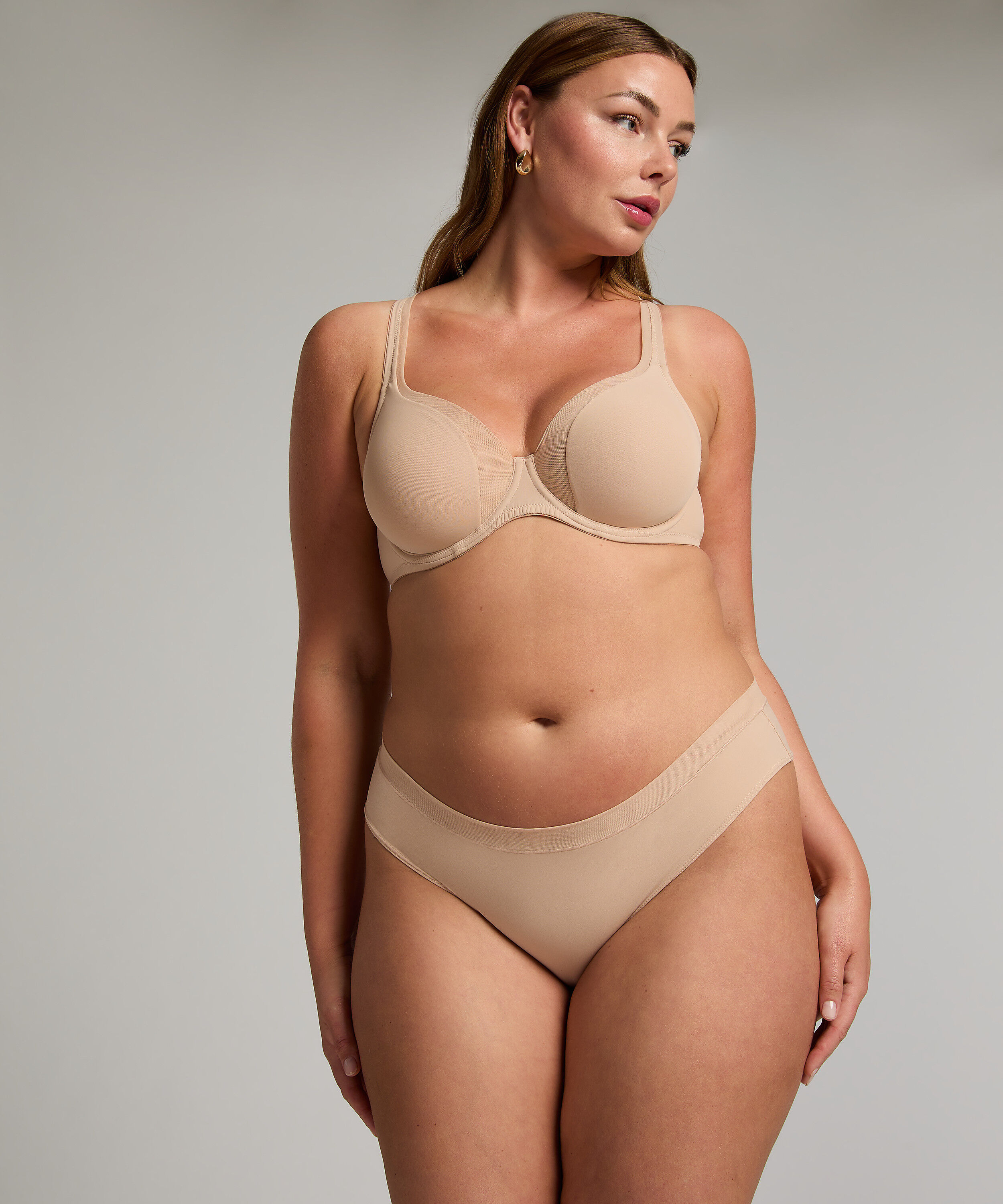 Mesh Brazilian, Beige