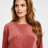Velvet Maternity Top, Pink
