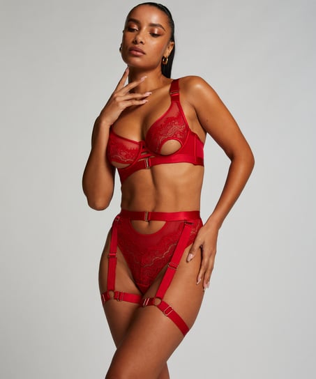 Aurelia Non-Padded Underwired Bra, Red