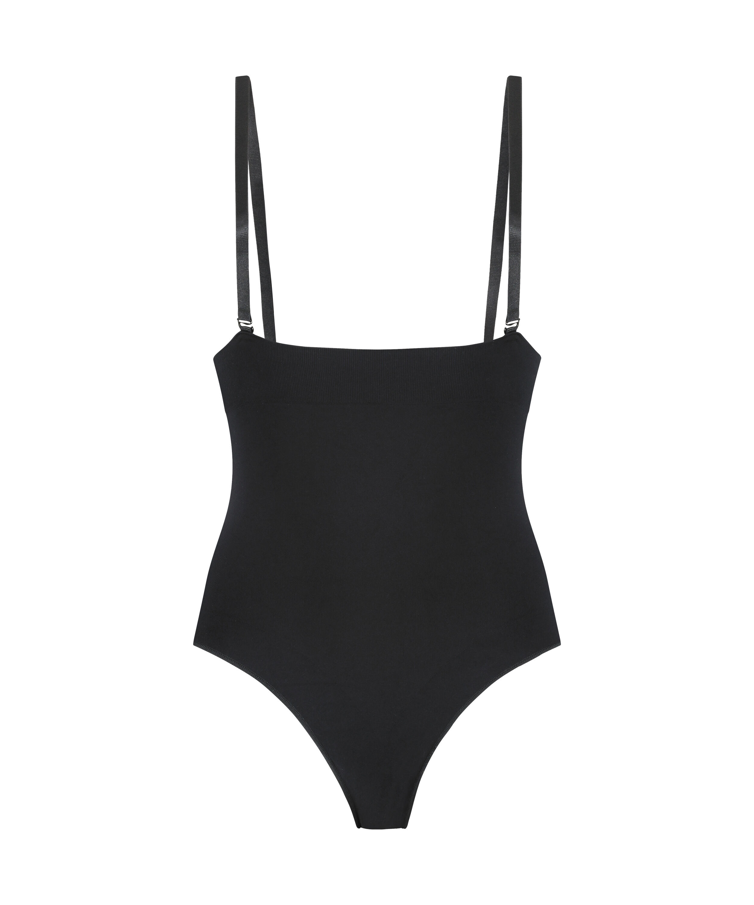 Seamless Enhancing High Waisted Knickers, Black