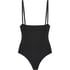 Seamless Enhancing High Waisted Knickers, Black