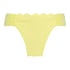 Scallop Rio Bikini Bottoms, Yellow