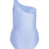 Shaping Shell Mesh Swimsuit, Blue
