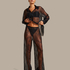 Camille Lace Pants, Black