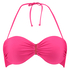 Bandeau bikini top Flamenco, Pink
