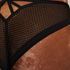 Invisible Brazilian Fishnet, Black