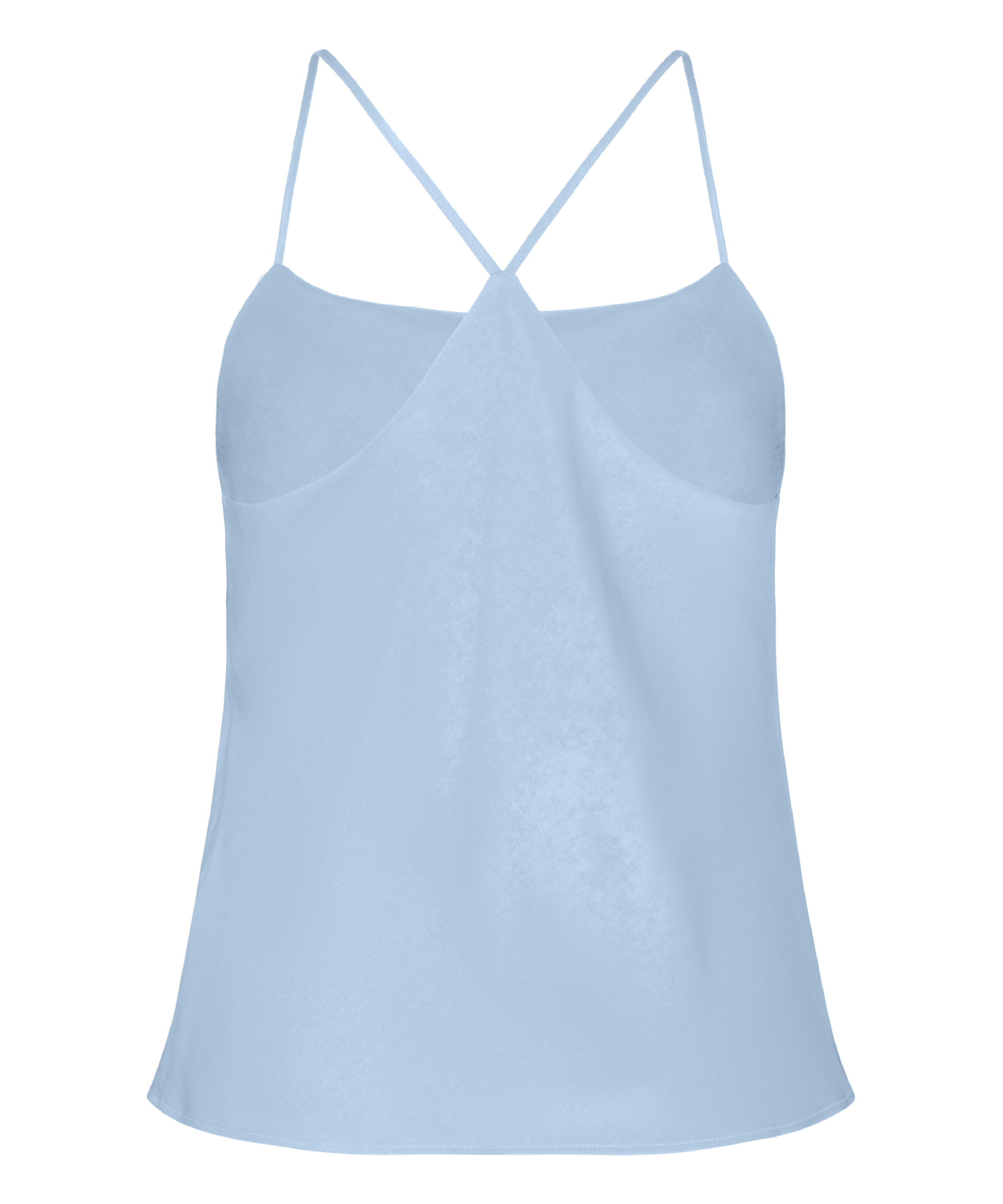 Ayla Satin Cami Top, Blue, main