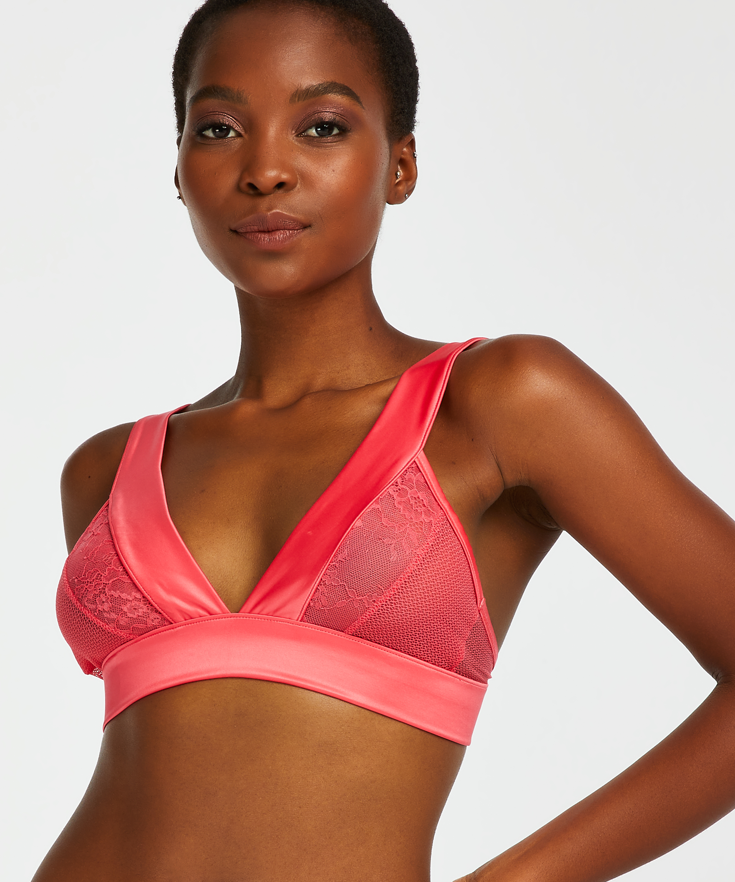 Bralette Duckie, Red, main