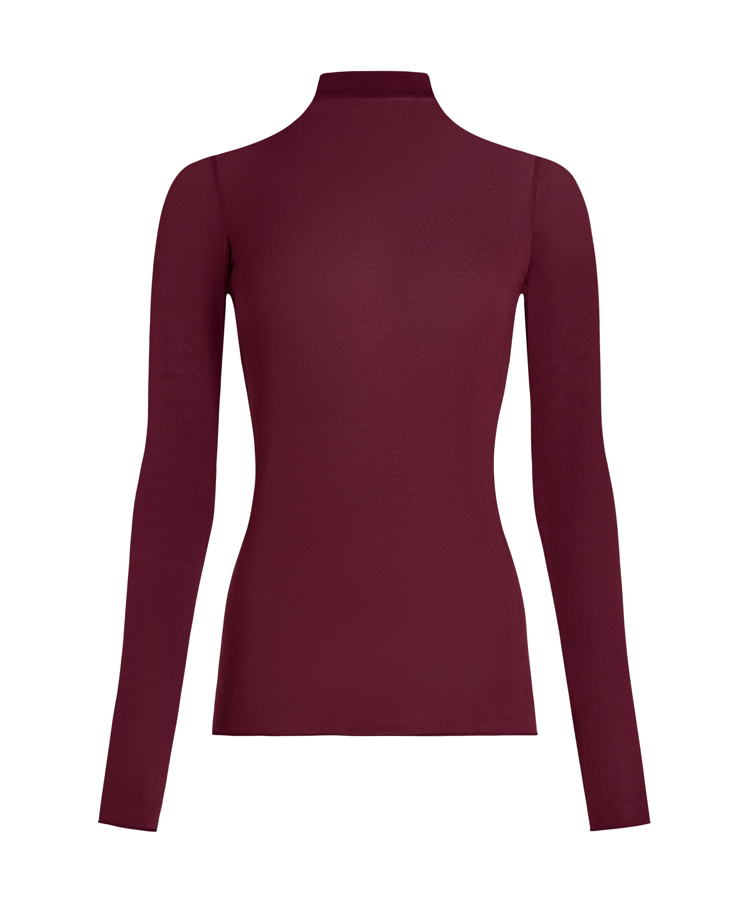 super soft Turtleneck Shirt with Cashmere, Purple, main