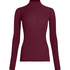 super soft Turtleneck Shirt with Cashmere, Purple