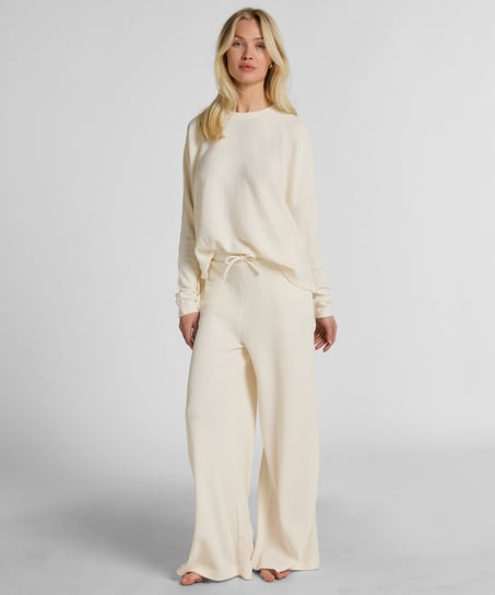 Pant Waffle Tracey, White