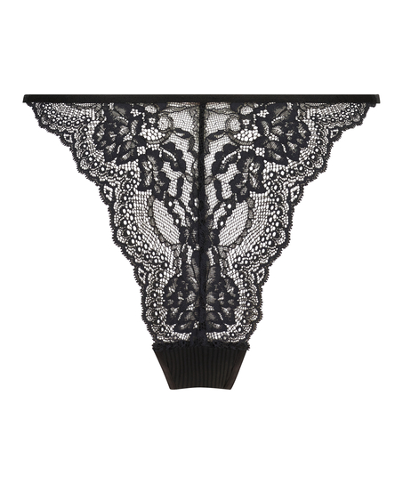 Kaiden High Leg Brazilian, Black