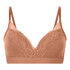 Sophie Padded Non-Underwired Bra, Brown