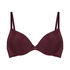 Plunge Padded Underwired Bra, Purple
