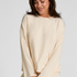 Jersey Long-Sleeved Pyjama Top, White