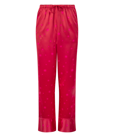Satin Trousers, Red