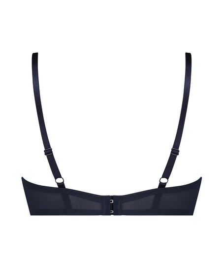 Georgia Padded Underwired Bra, Blue