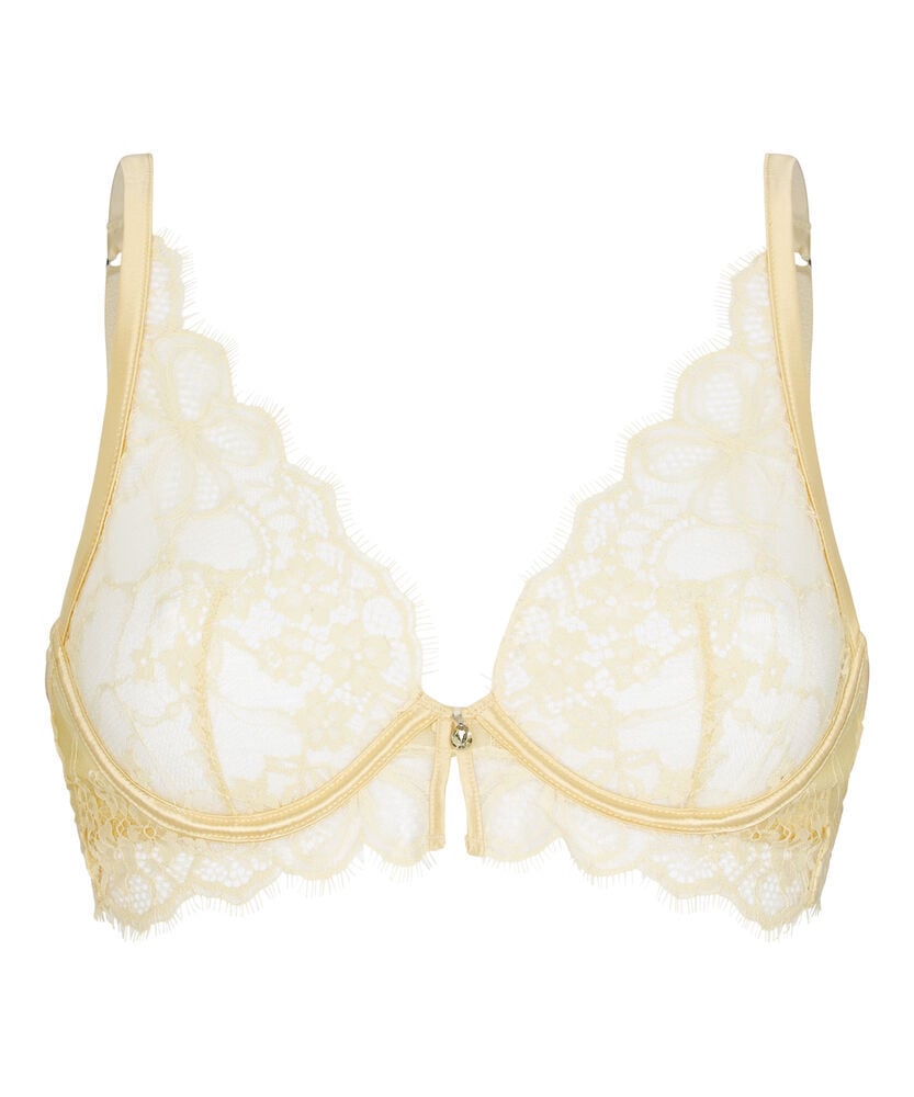 Non-Padded Underwired Bra Prina, Yellow
