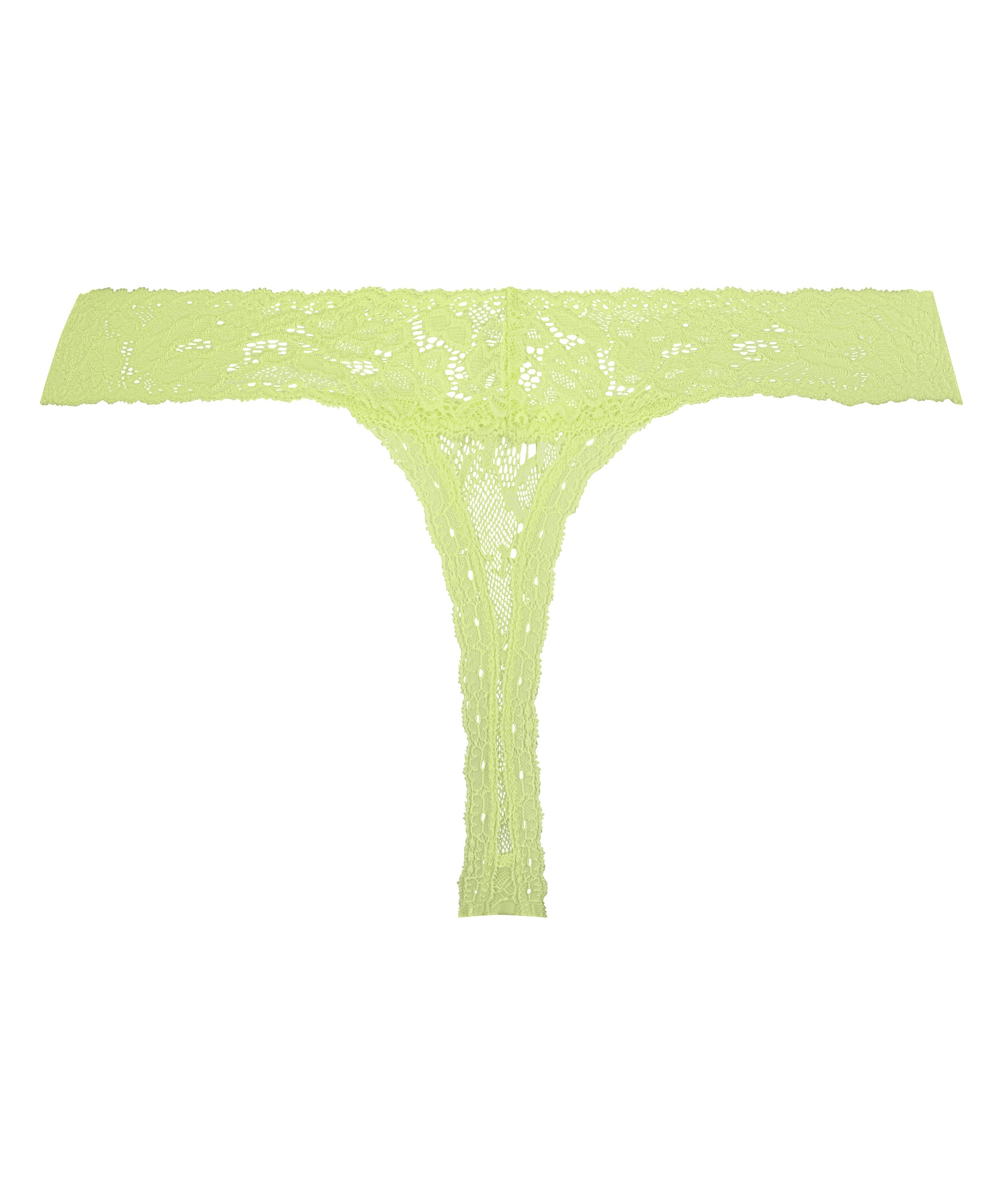 Madison Extra Low Thong, Green, main