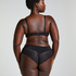 Marine Non-Padded Underwired Bra, Black