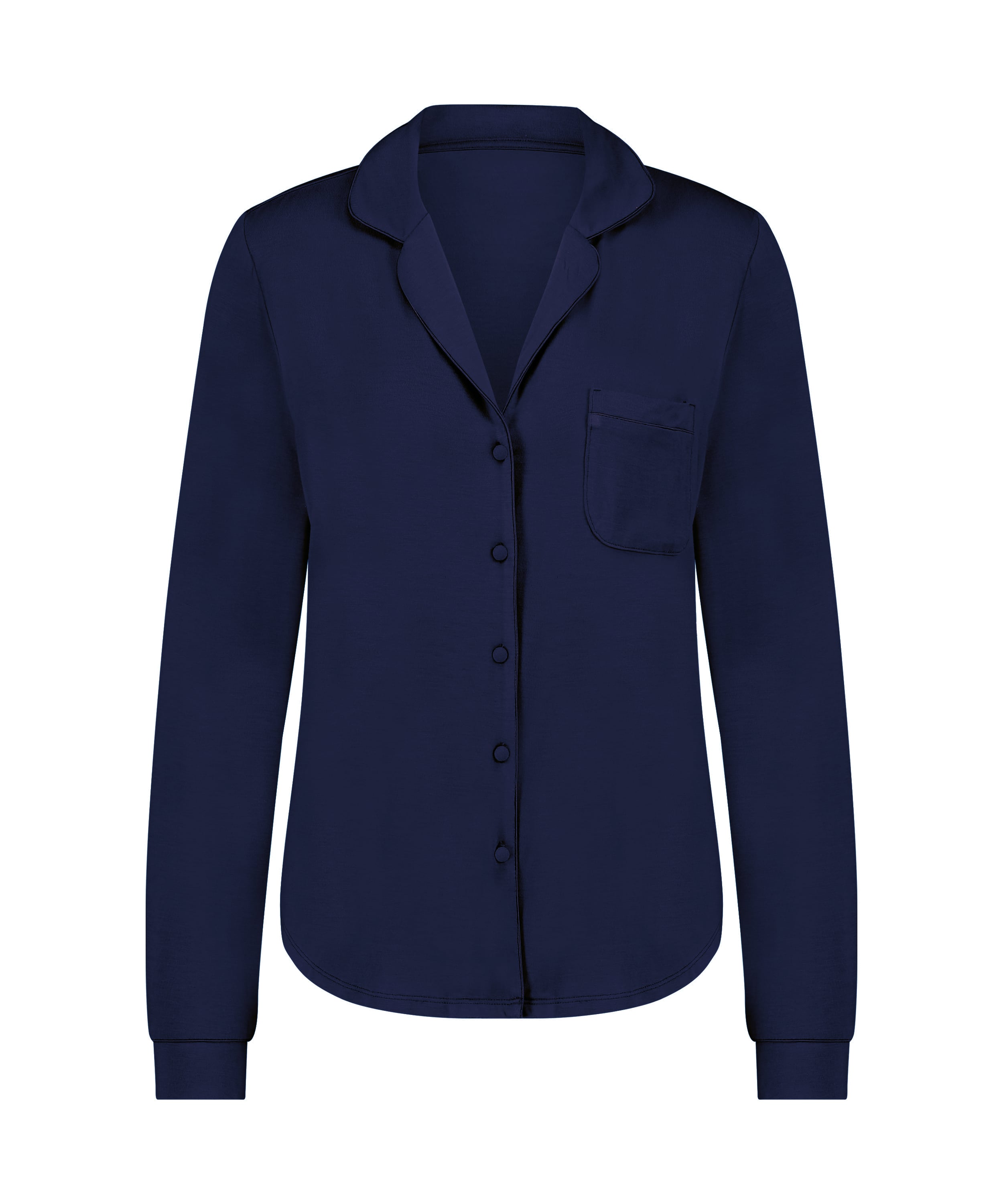 Essential Jersey Long-Sleeved Jacket, Blue, main
