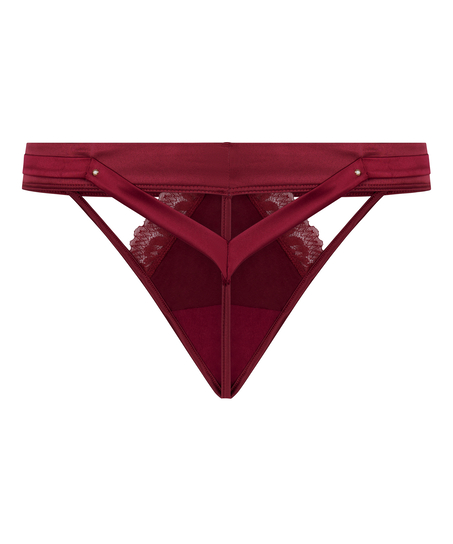 Marjolein Highleg Thong, Red