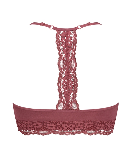 Marine seamless bralette, Red