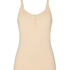 Pyjama Cami Striped Henley, Yellow