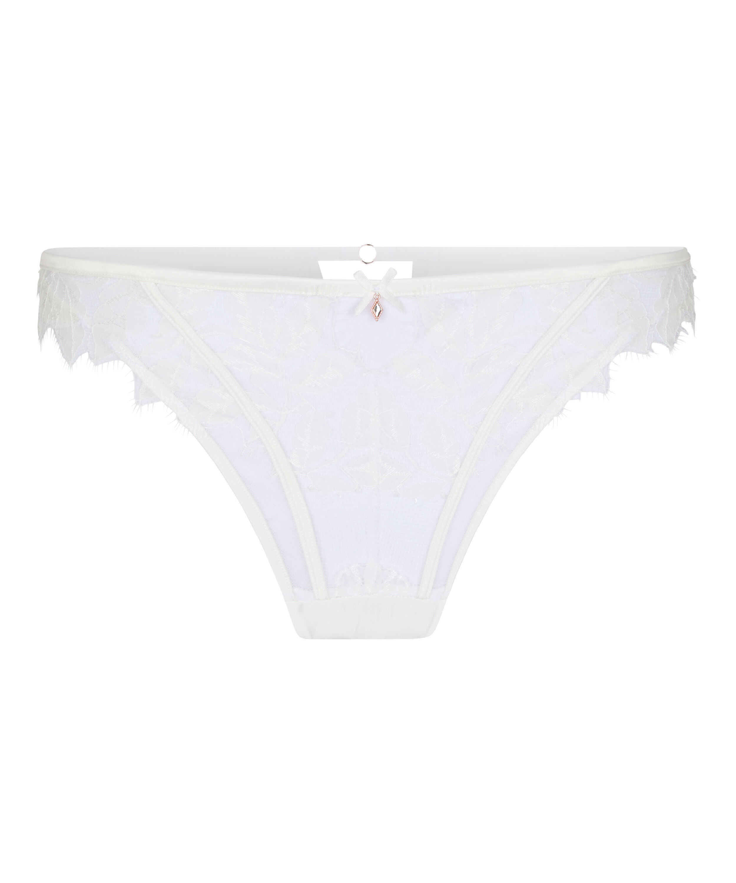 Highleg Thong Millie, White