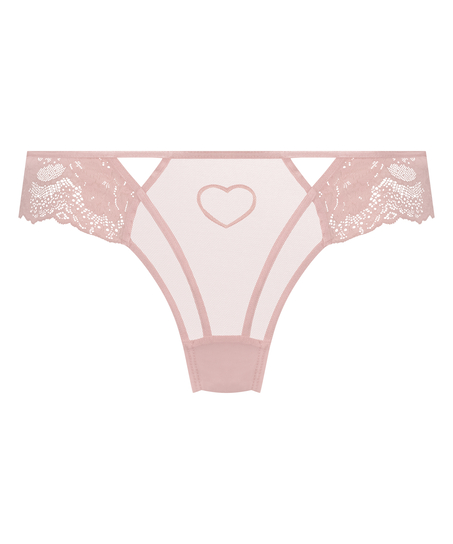 Amy Heart Brazilian, Pink