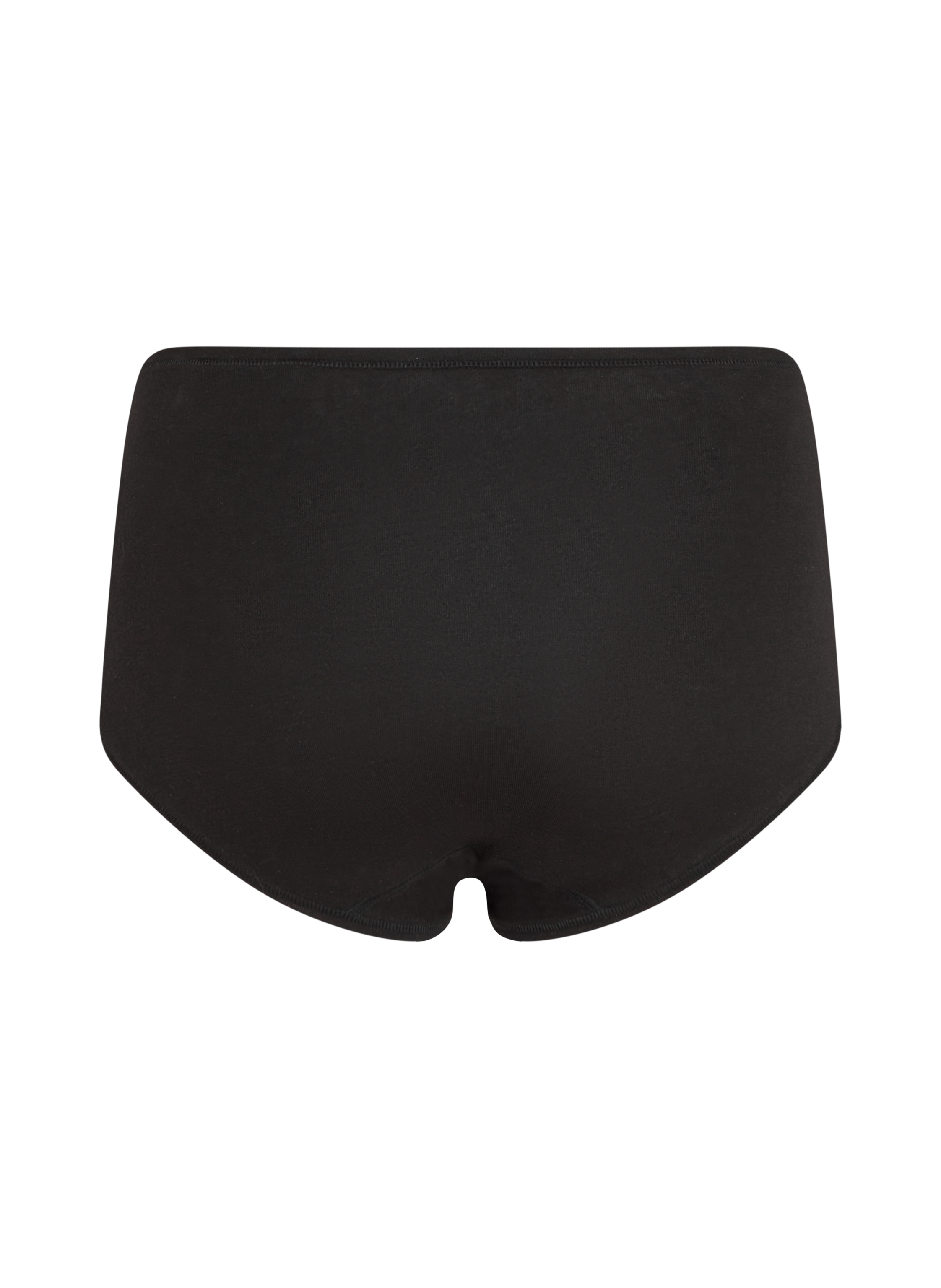 Mid Waisted Knickers Superslip, Black, main