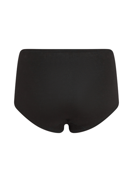 Mid Waisted Knickers Superslip, Black