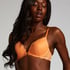 Marine Padded Push-Up Underwired Bra, Orange