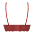 Marine Triagnle Bralette, Red