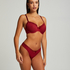 Lola Padded Underwired Bra, Red