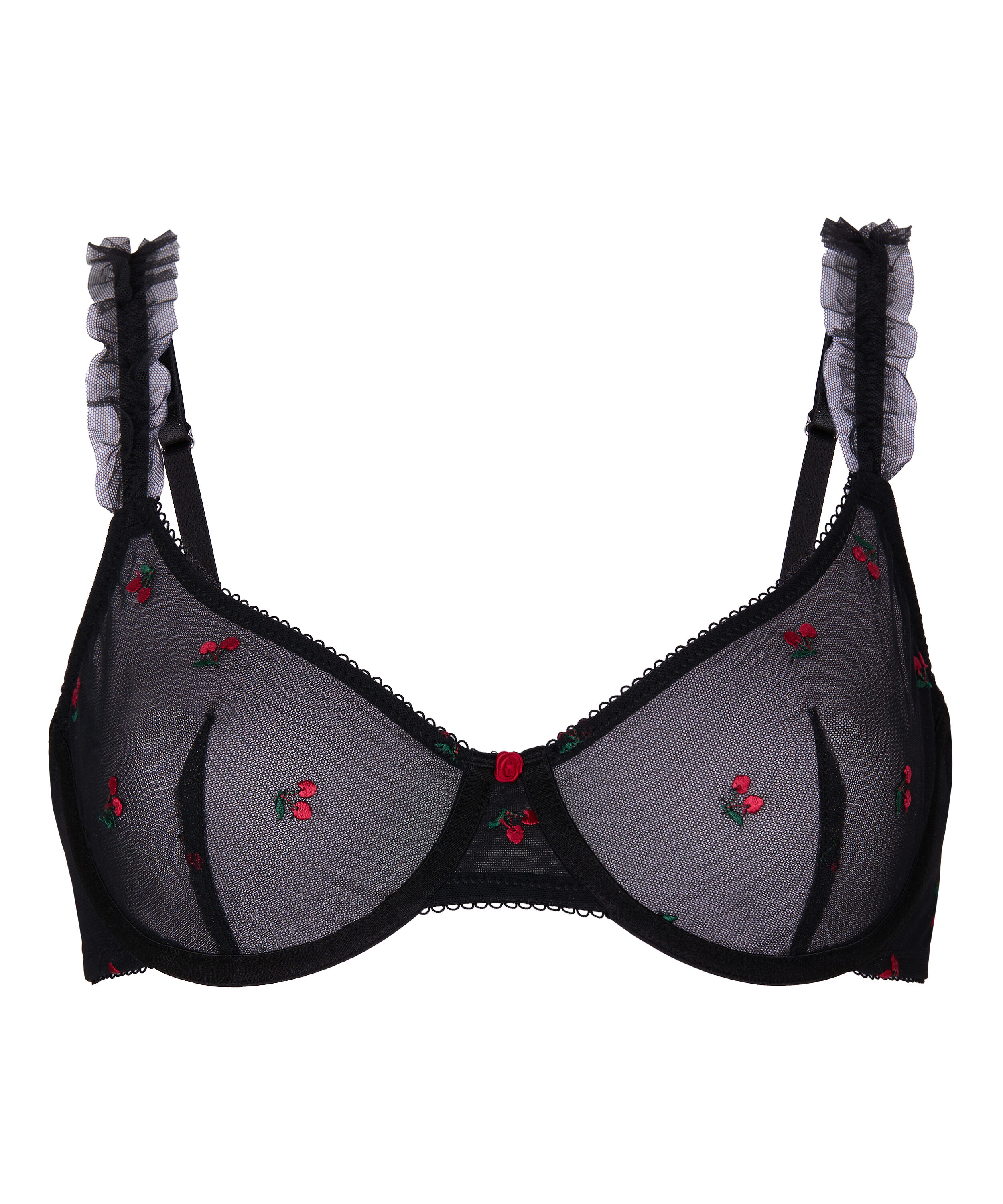 Chelsey Non-Padded Underwired Bra, Black