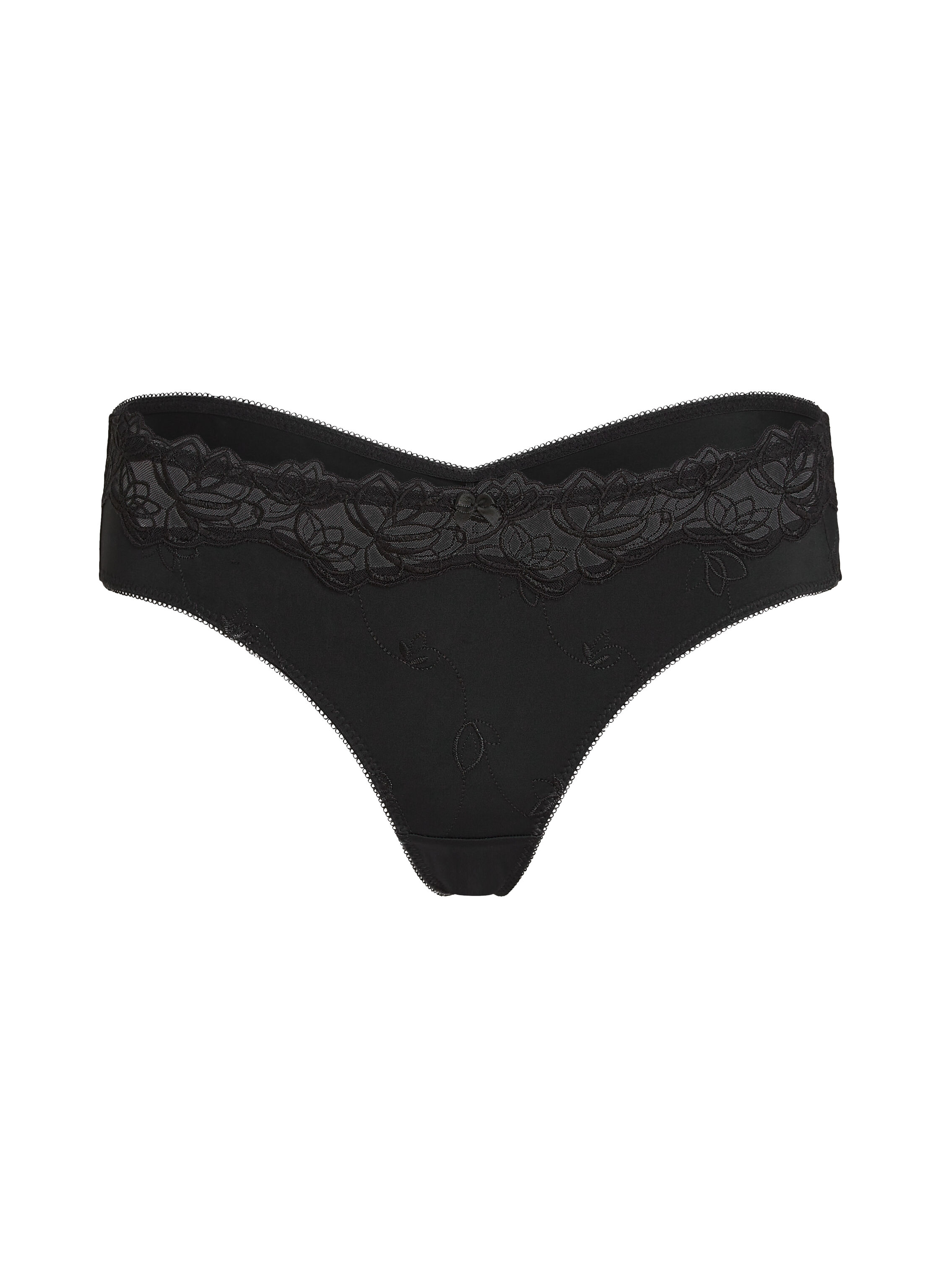 Diva thong short, Black