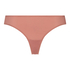 Stripe Invisible Thong, Pink