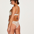 Chlo High Leg Brazilian, White