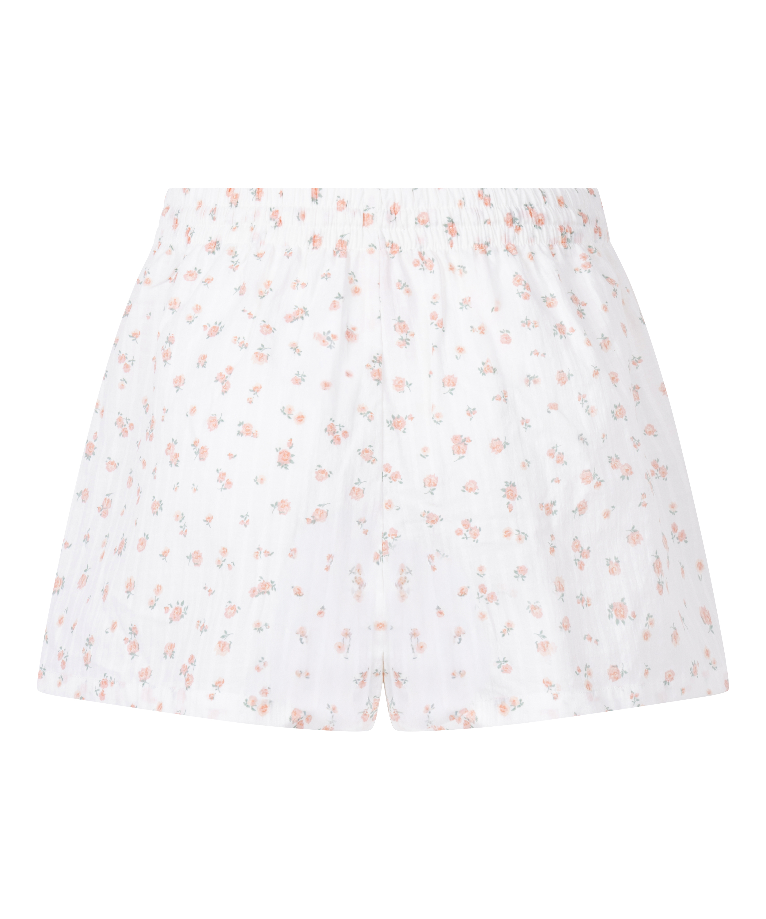 Pyjama Woven Shorts, White, main