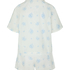 Pyjama Set Woven Print, White